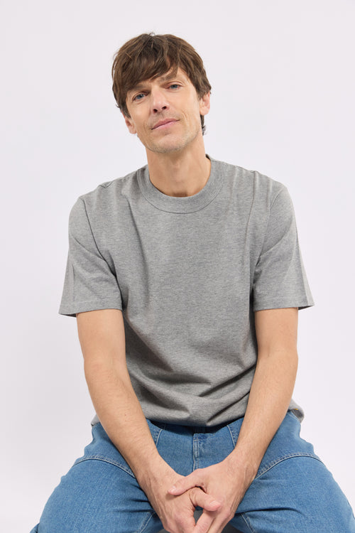 T-shirt uni Callac- coton issu de l’agriculture biologique - Le Comptoir Maritime - 4