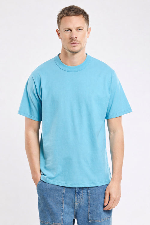 T-shirt uni Callac - coton issu de l’agriculture biologique - Le Comptoir Maritime - 2