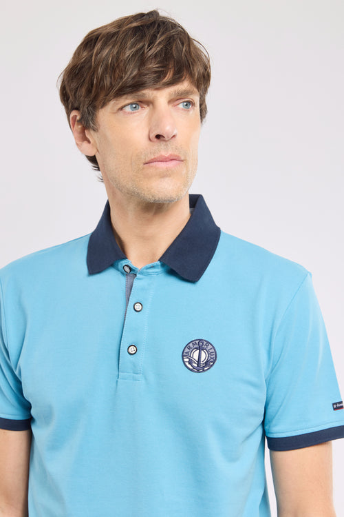 Polo avec écusson - coton piqué - Le Comptoir Maritime - 2