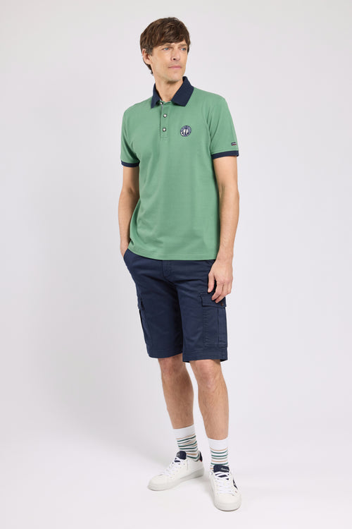 Polo avec écusson - coton piqué - Le Comptoir Maritime - 3