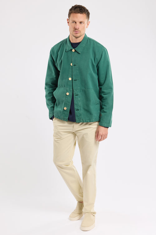 Veste pêcheur Heritage - coton canvas - Le Comptoir Maritime - 3