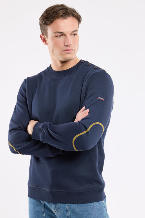 Sweat à coudières - coton - Le Comptoir Maritime - 1