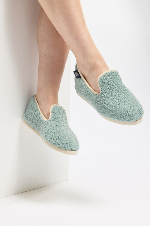 Chaussons unis sherpa - laine - Le Comptoir Maritime - 1
