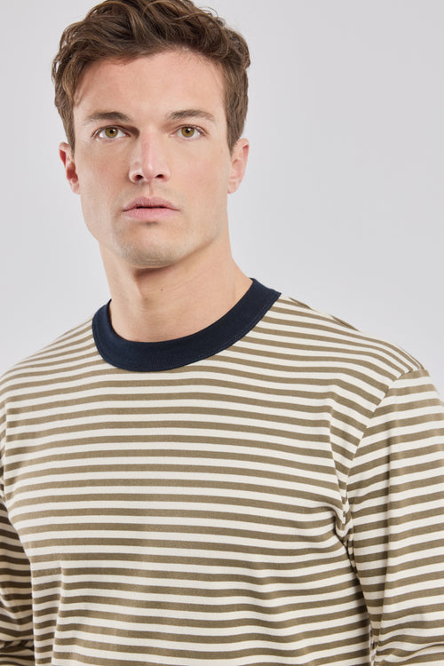 T-shirt manches longues Héritage - coton épais - Le Comptoir Maritime - 2