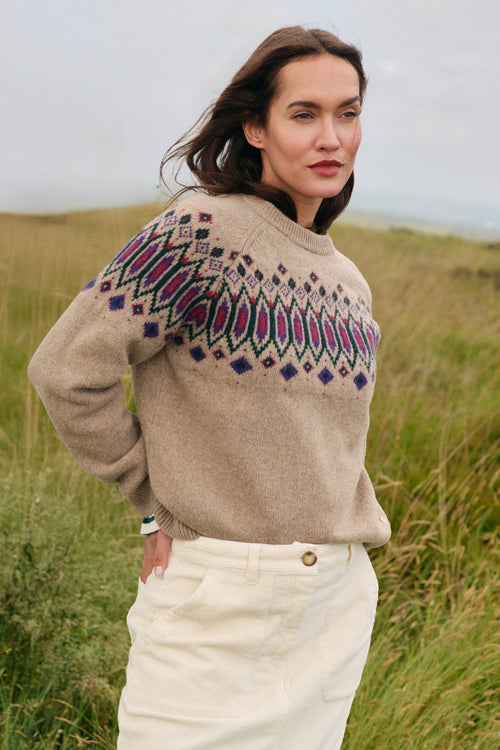 Pull jacquard Heritage - laine - Le Comptoir Maritime - 5