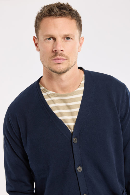 Gilet boutonné - coton - Le Comptoir Maritime - 2