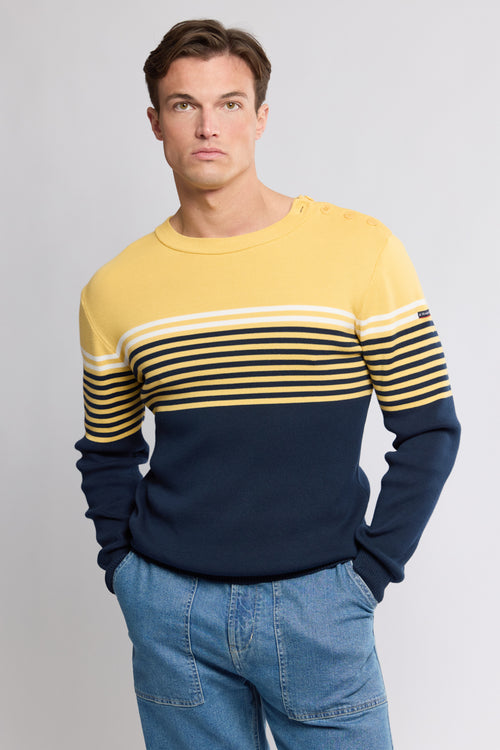 Pull marin rayé - coton - Le Comptoir Maritime - 2