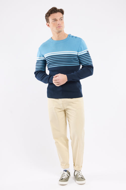 Pull marin rayé - coton - Le Comptoir Maritime - 3