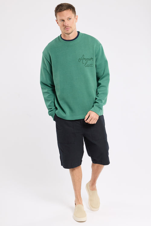 Sweat brodé Heritage - coton épais - Le Comptoir Maritime - 5