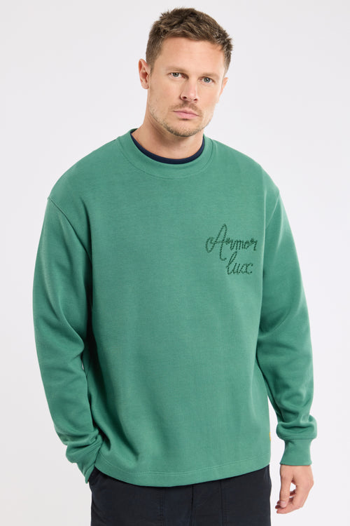 Sweat brodé Heritage - coton épais - Le Comptoir Maritime - 1