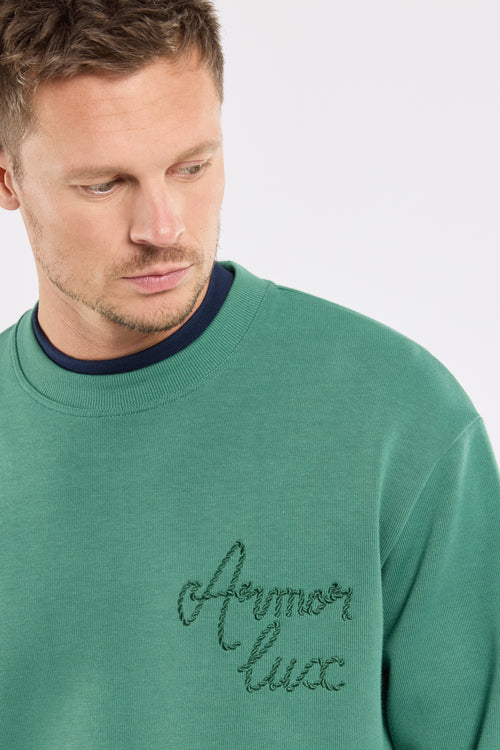 Sweat brodé Heritage - coton épais - Le Comptoir Maritime - 4