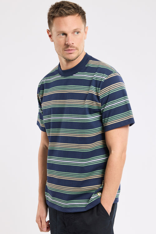 T-shirt rayé Héritage - coton issu de l