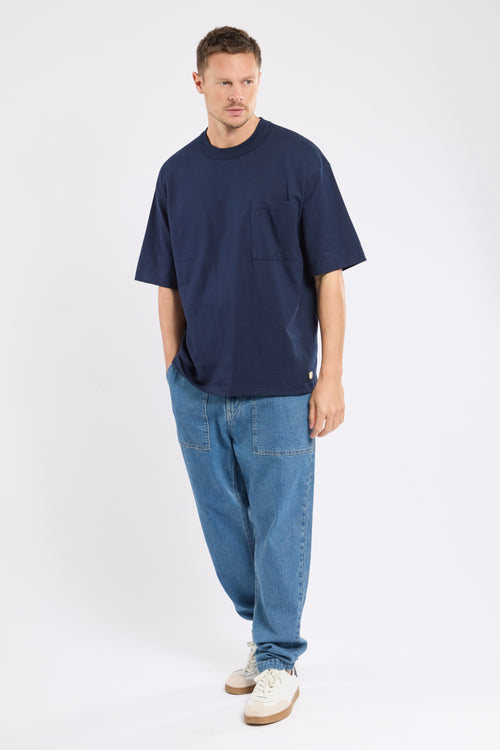 T-shirt coupe large Héritage - coton issu de l