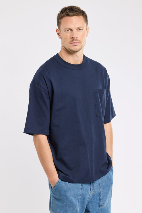 T-shirt coupe large Héritage - coton issu de l