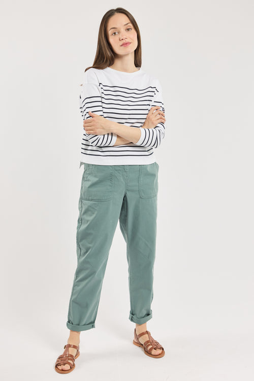 Chino taille élastique - coton - Le Comptoir Maritime - 1