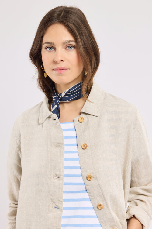 Veste pêcheur - lin - Le Comptoir Maritime - 3