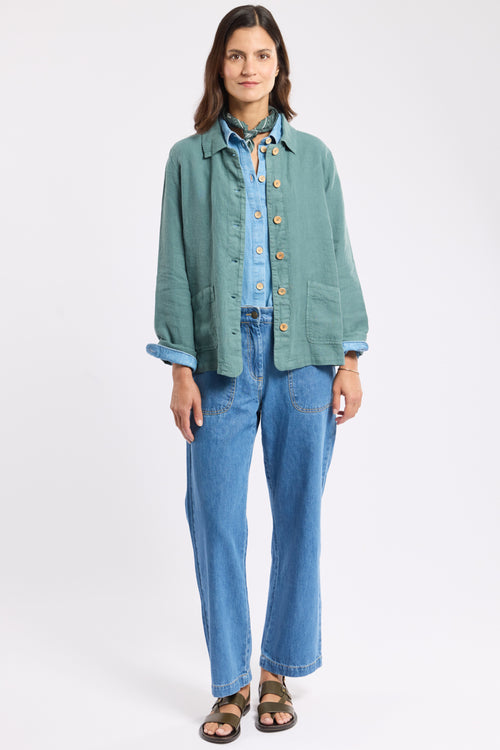 Veste pêcheur - lin - Le Comptoir Maritime - 3