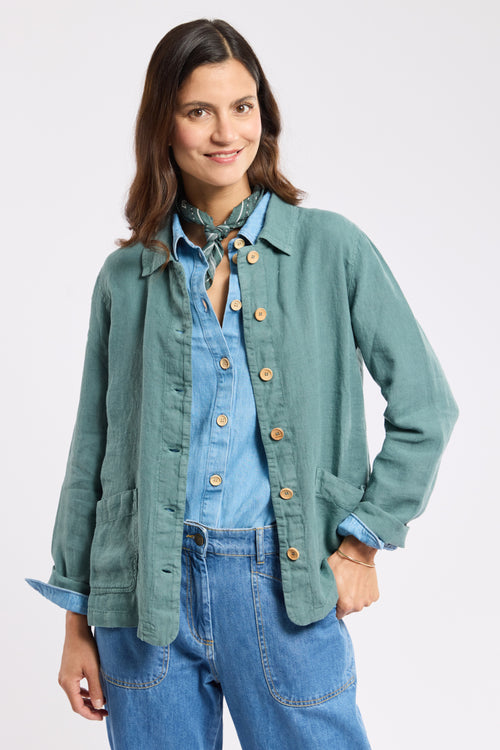 Veste pêcheur - lin - Le Comptoir Maritime - 1