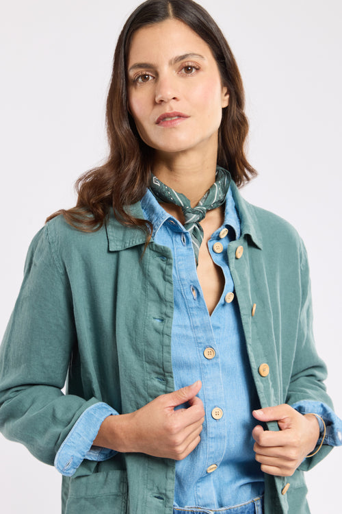 Veste pêcheur - lin - Le Comptoir Maritime - 2