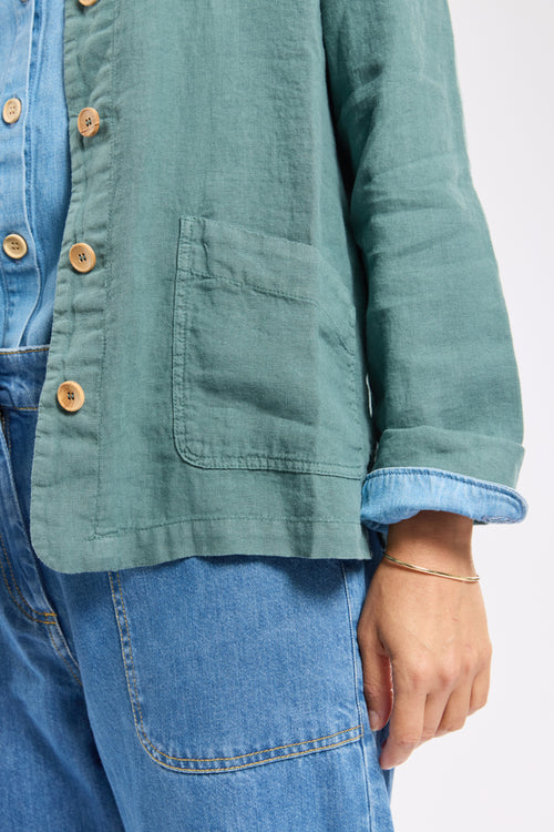 Veste pêcheur - lin - Le Comptoir Maritime - 4