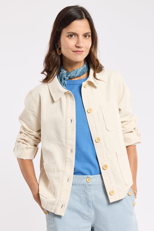 Veste pêcheur Heritage - coton canvas - Le Comptoir Maritime - 4