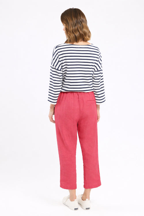 Corsaire taille élastique - lin - Le Comptoir Maritime - 3