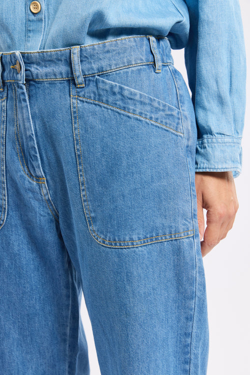 Jean taille élastique - coton - Le Comptoir Maritime - 2
