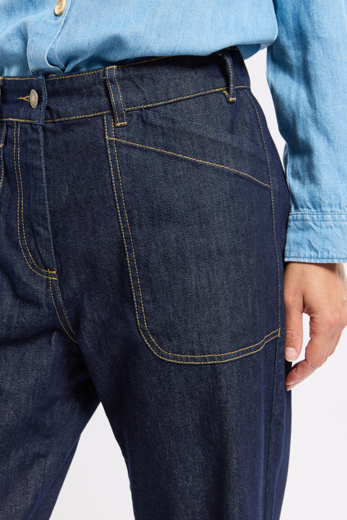 Jean taille élastique - coton - Le Comptoir Maritime - 2