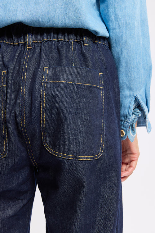Jean taille élastique - coton - Le Comptoir Maritime - 4