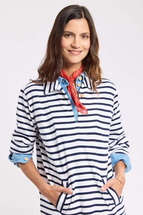 Robe vareuse - coton rustique - Le Comptoir Maritime - 2