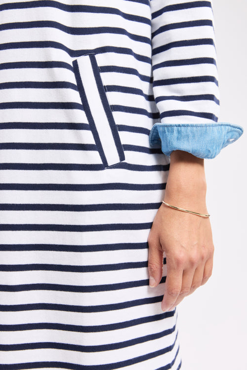 Robe vareuse - coton rustique - Le Comptoir Maritime - 5