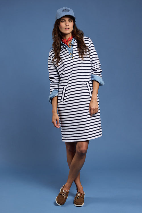 Robe vareuse - coton rustique - Le Comptoir Maritime - 1