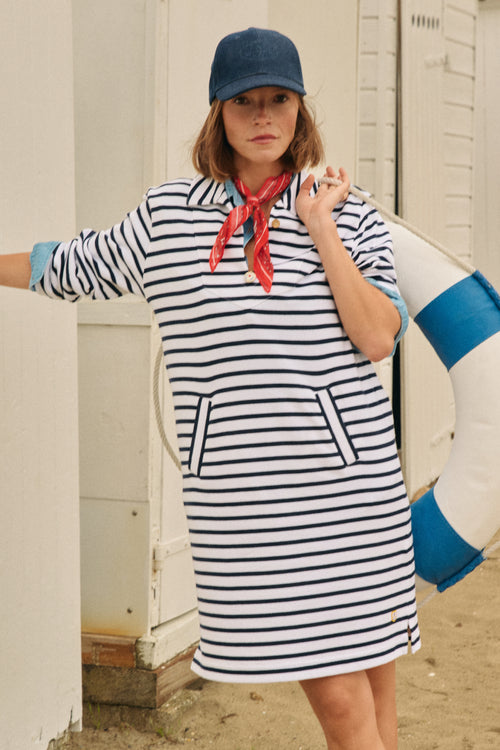 Robe vareuse - coton rustique - Le Comptoir Maritime - 3