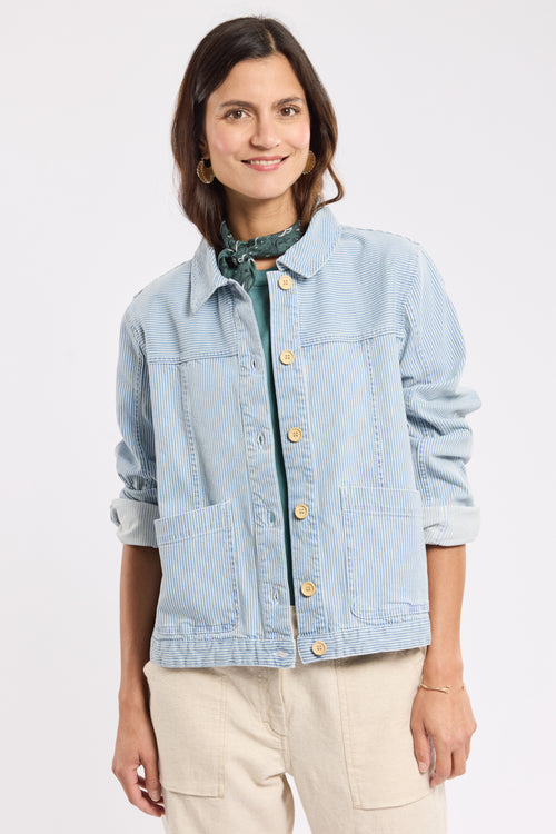Veste pêcheur rayée - coton - Le Comptoir Maritime - 2