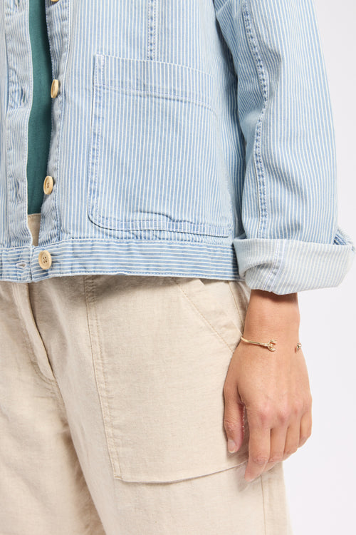 Veste pêcheur rayée - coton - Le Comptoir Maritime - 4