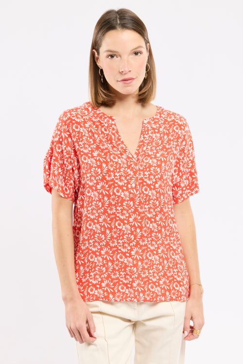 Blouse imprimée - cupro - Le Comptoir Maritime - 4