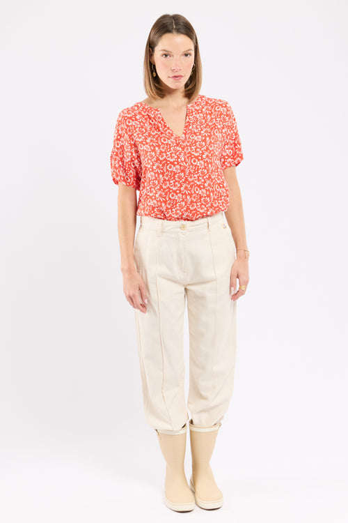 Blouse imprimée - cupro - Le Comptoir Maritime - 3