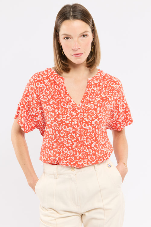 Blouse imprimée - cupro - Le Comptoir Maritime - 1