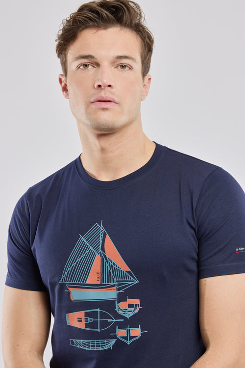T-shirt sérigraphié - coton léger - Le Comptoir Maritime - 2
