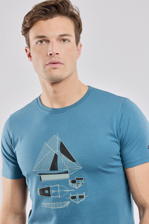 T-shirt sérigraphié - coton léger - Le Comptoir Maritime - 2