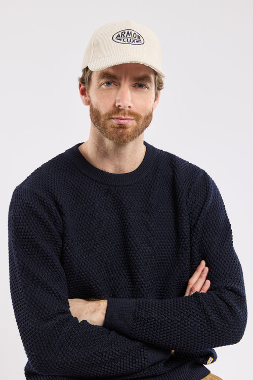 Casquette brodée - velours - Le Comptoir Maritime - 2