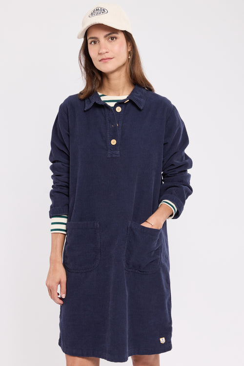 Casquette brodée - velours - Le Comptoir Maritime - 3