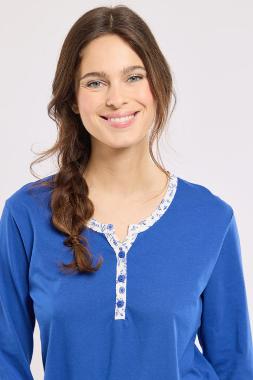 Pyjama fleuri - coton - Le Comptoir Maritime - 2