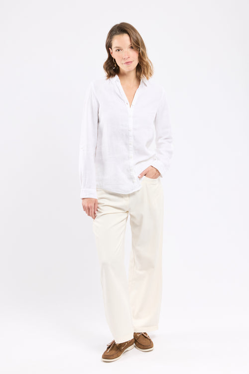 Chemise unie - lin - Le Comptoir Maritime - 5