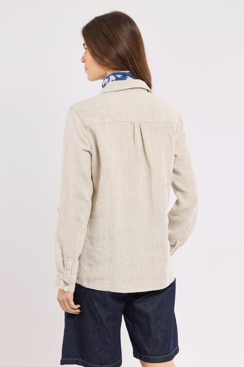 Chemise unie - lin - Le Comptoir Maritime - 4