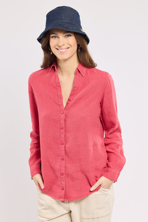 Chemise unie - lin - Le Comptoir Maritime - 5