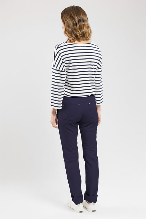 Pantalon coupe droite - coton - Le Comptoir Maritime - 3