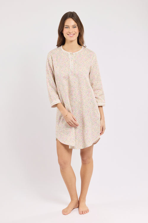 Chemise de nuit petites fleurs - coton - Le Comptoir Maritime - 6