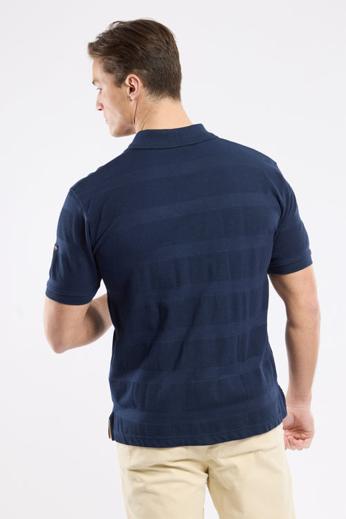 Polo col zippé - coton piqué - Le Comptoir Maritime - 4