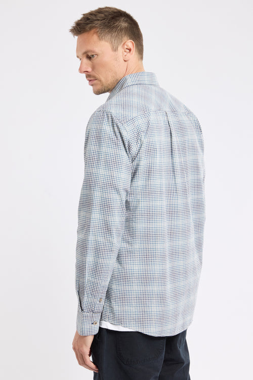 Chemise coupe droite - coton et lin - Le Comptoir Maritime - 4